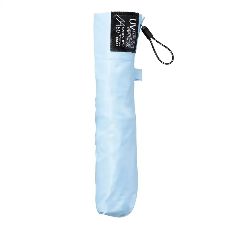 estaa MAGICAL TECH PROTECTION 超軽量折りたたみ日傘 プレーン50cm ペールスカイ/31-230-30226-15
